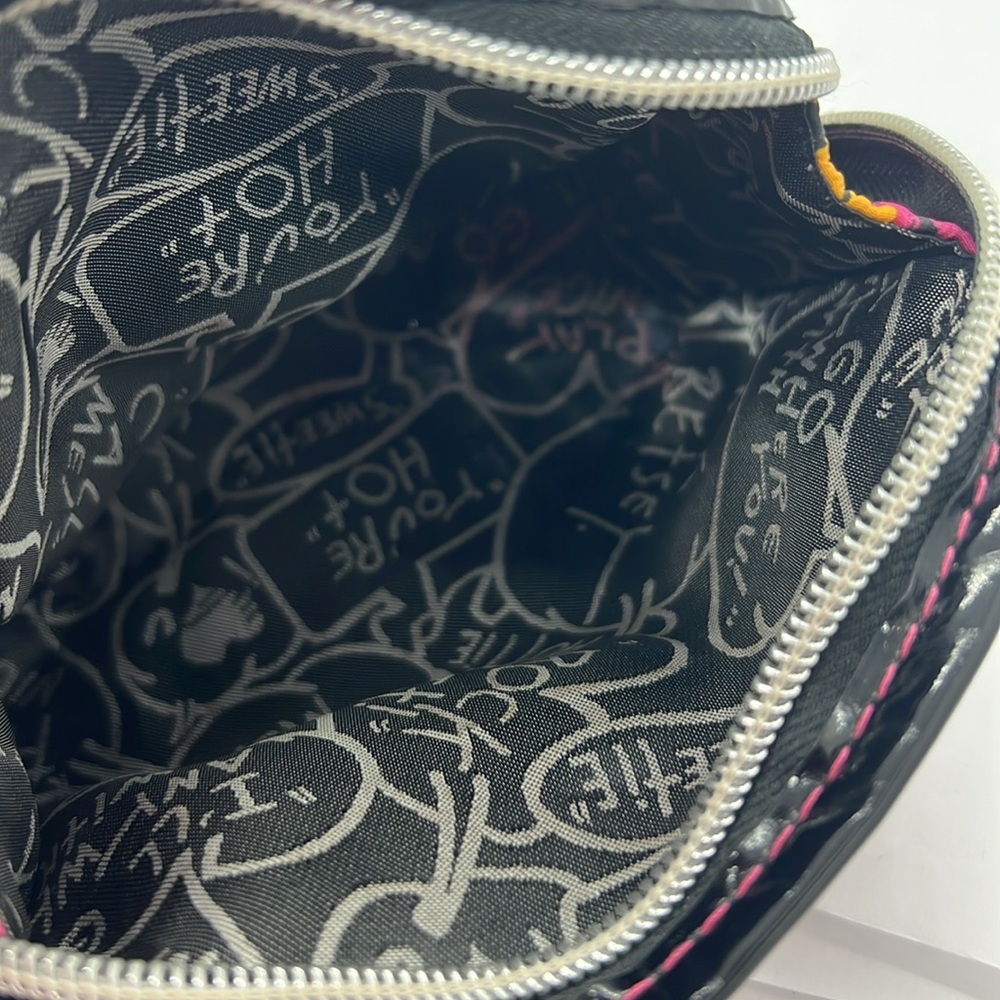 Betseyville Multi Colored Leopard Print Cosmetic Makeup Bag - Picture 5 of 7